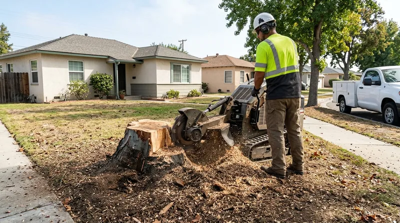 Stump Grinding Santa Maria